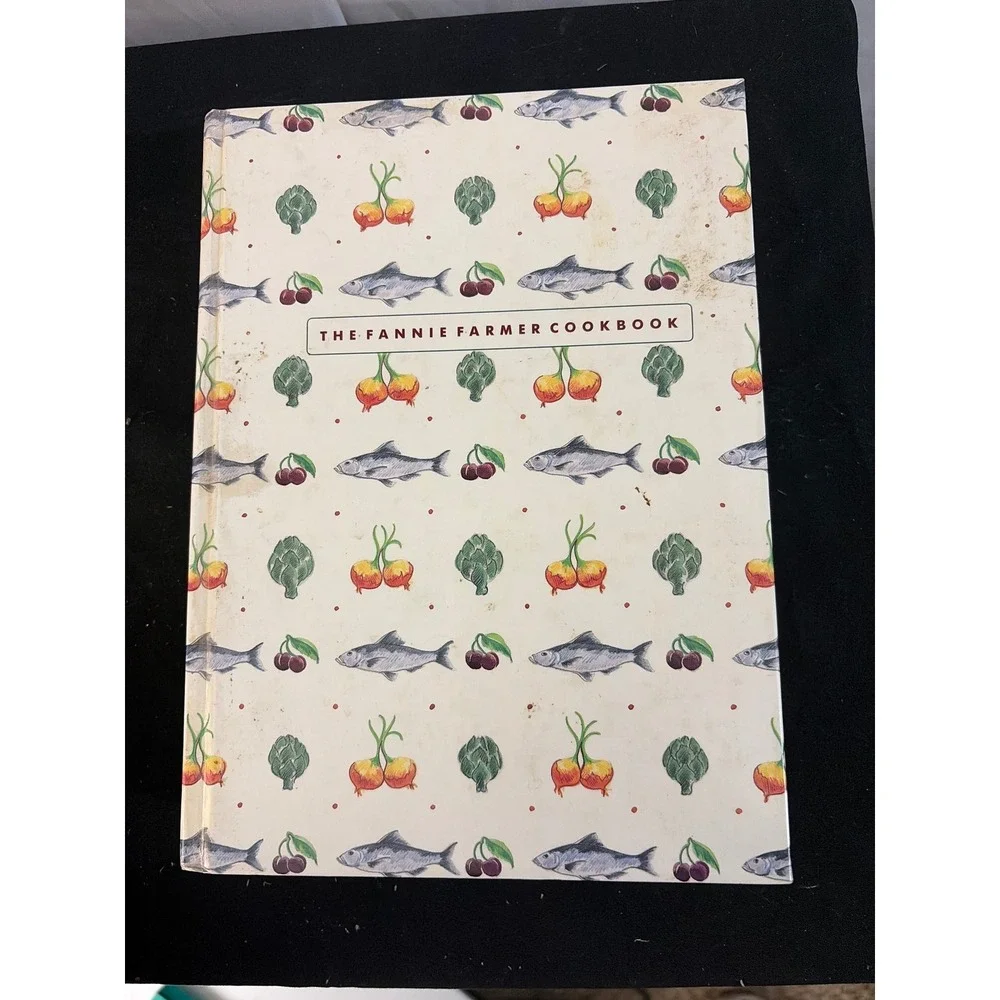 The Fannie Farmer Cookbook White Good 13th Ed Hardcover 1990 Marion Cunningham